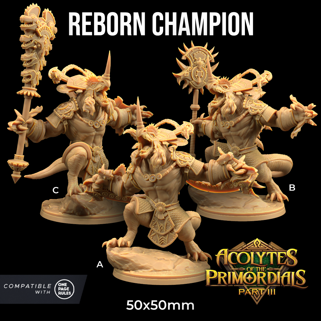 Reborn Champion | PRESUPPORTED | Acolytes of The Primordials Pt. 3